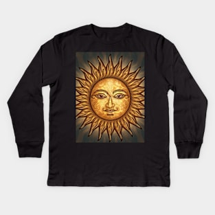 SUN FACE Kids Long Sleeve T-Shirt